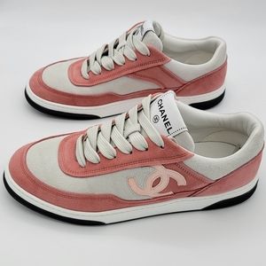 Chanel Spring Summer 2023 Pink Tennis shoes